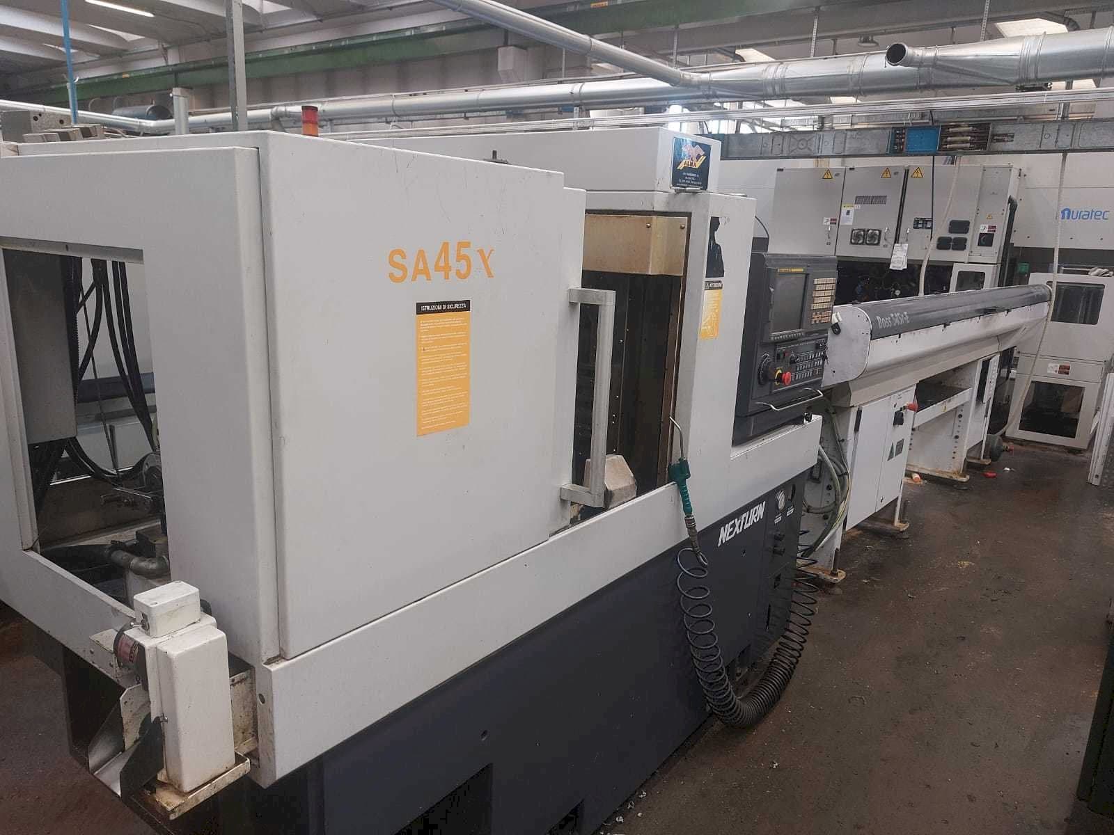 Nexturn SA 45X Mašinos vaizdas iš kairės pusės