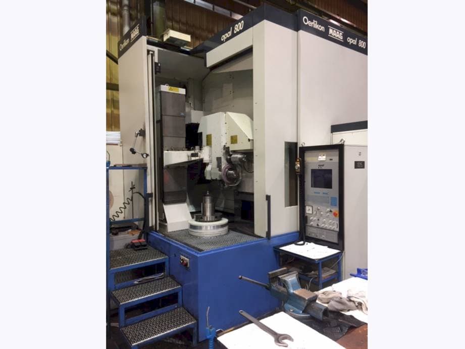 Oerlikon MAAG OPAL 800 Mašinos vaizdas iš priekio