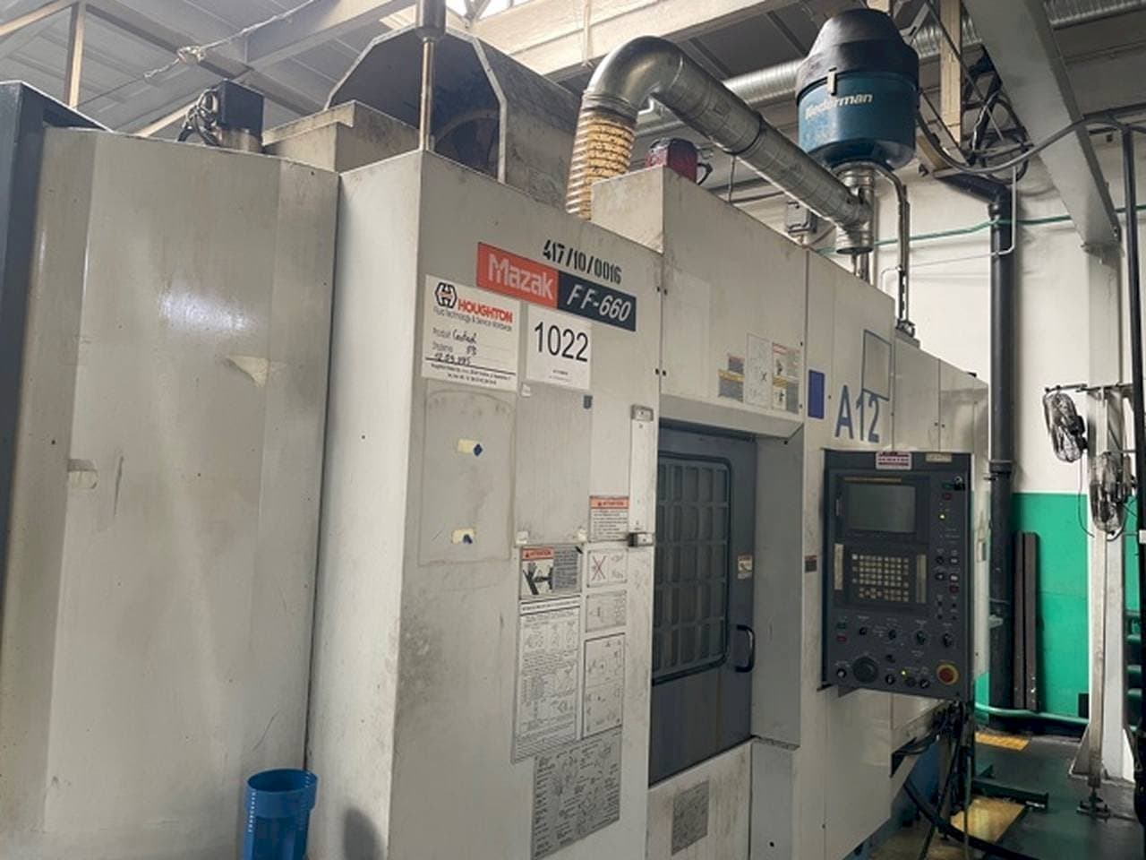 Mazak FF-660 Mašinos vaizdas iš priekio