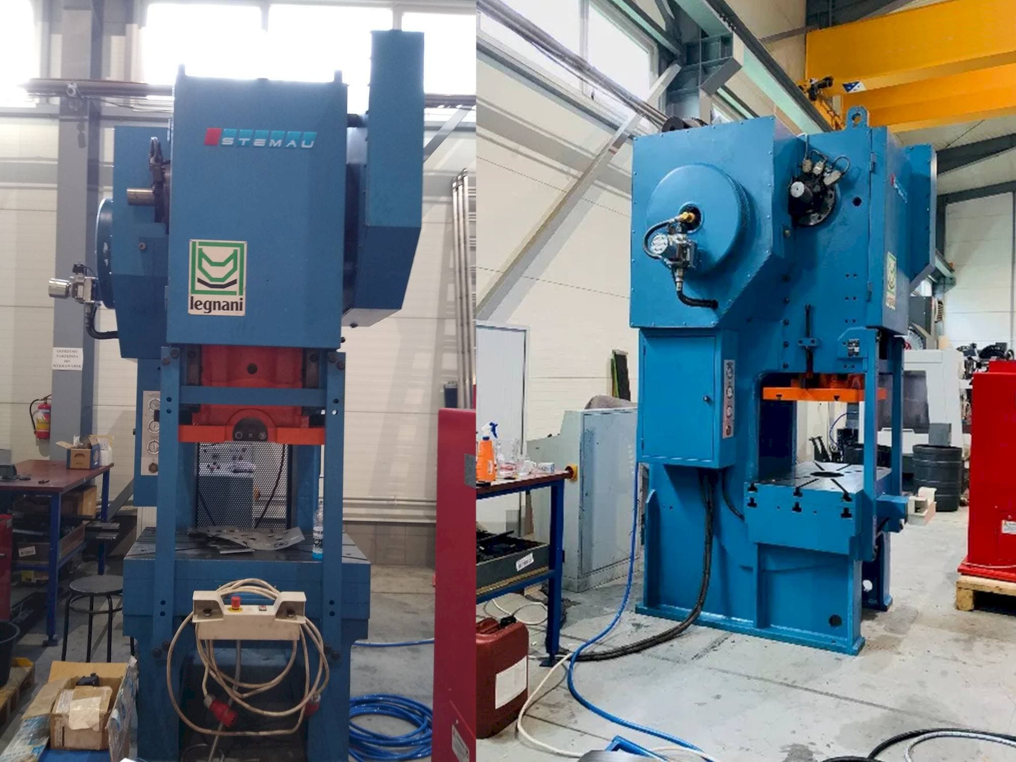 LEGNANI FACS 160R Mašinos vaizdas iš priekio