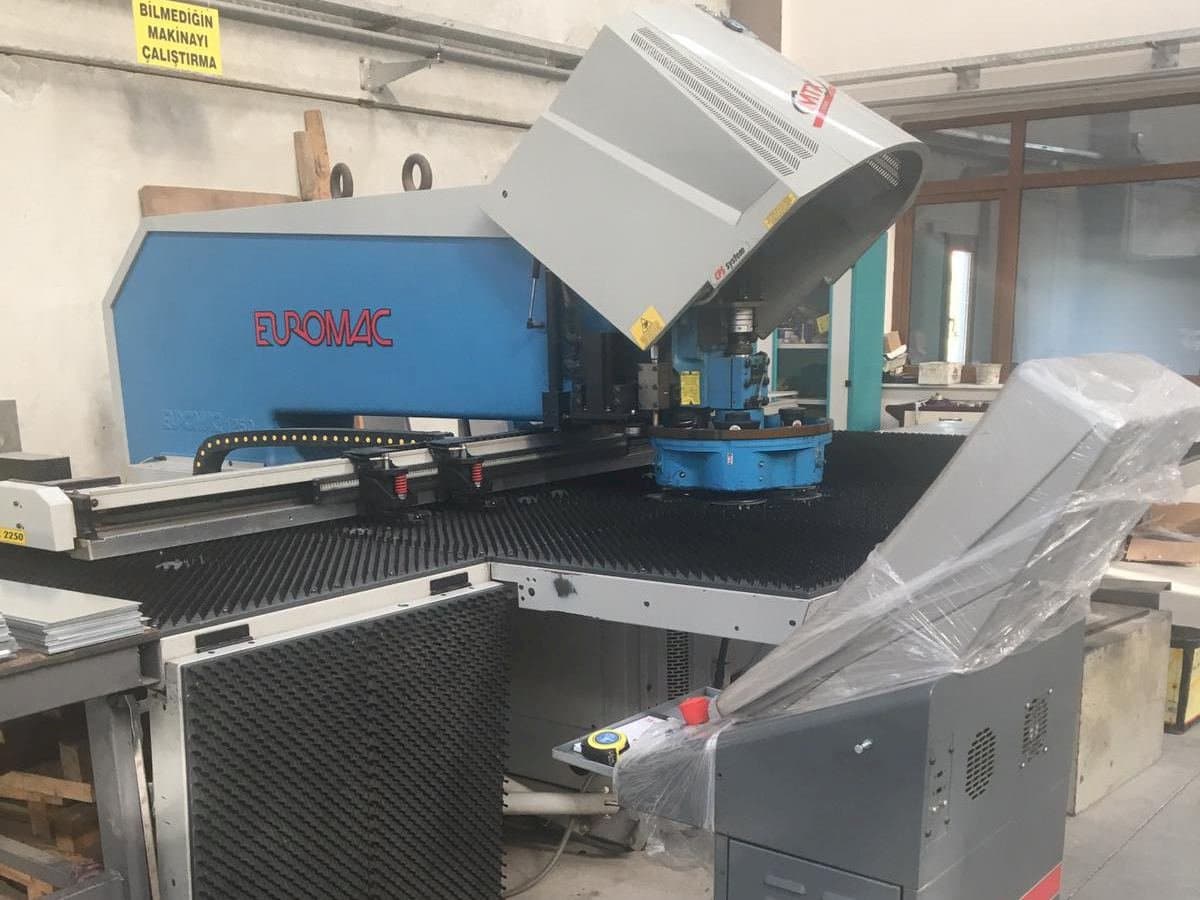 Euromac MTX Flex 6 Mašinos vaizdas iš priekio