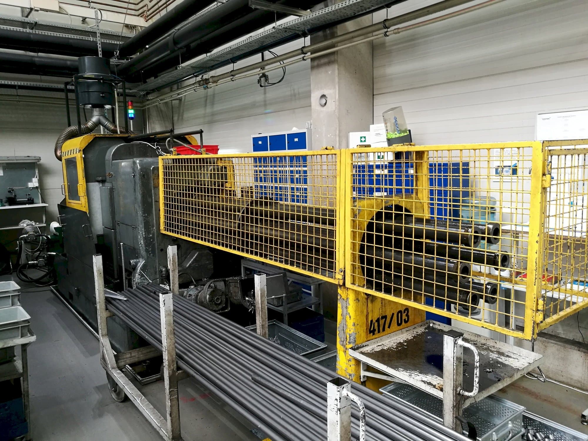 Wickman 1  3/8"-6 Mašinos vaizdas iš priekio