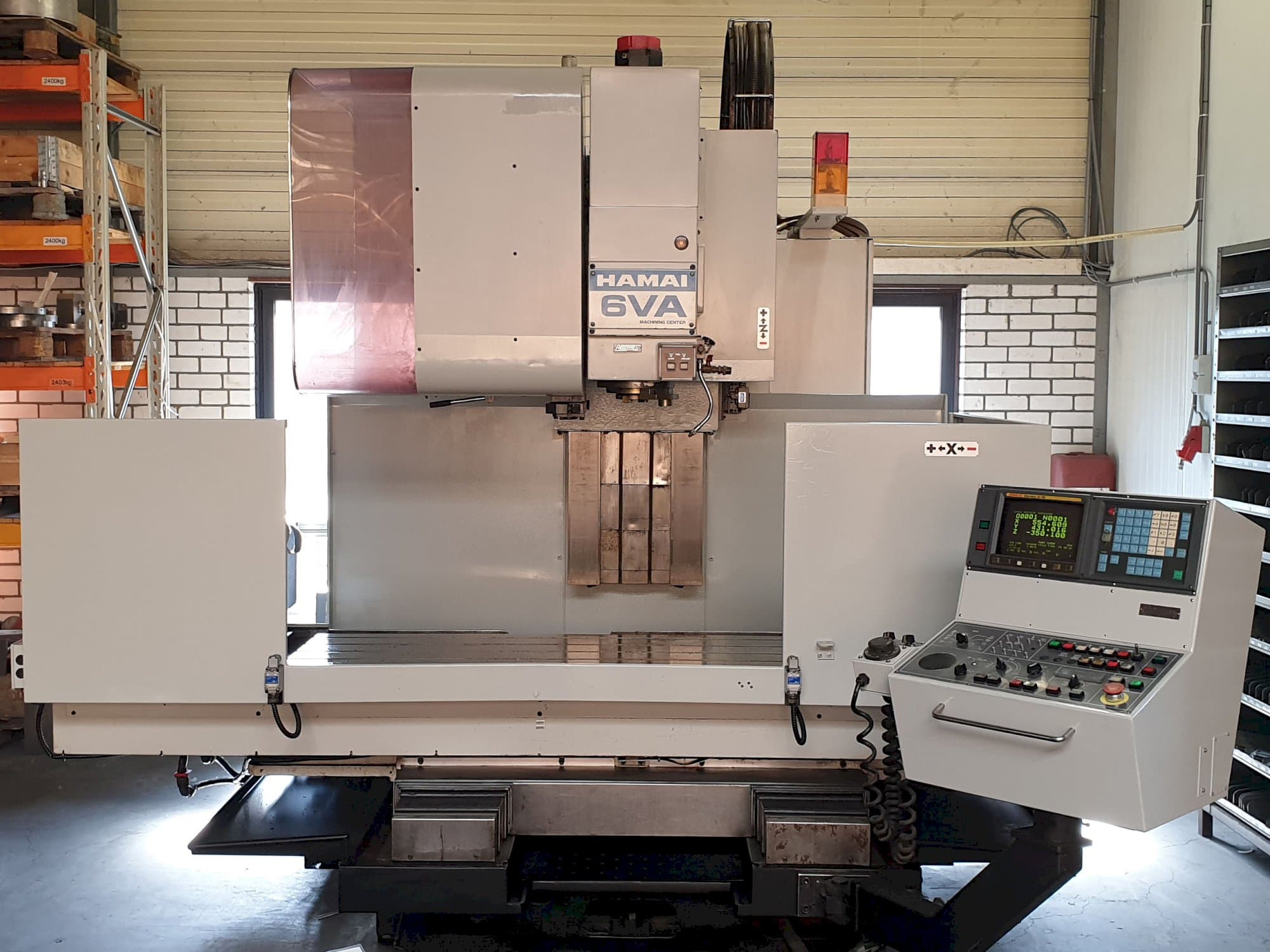 HAMAI MC-6VA Mašinos vaizdas iš priekio