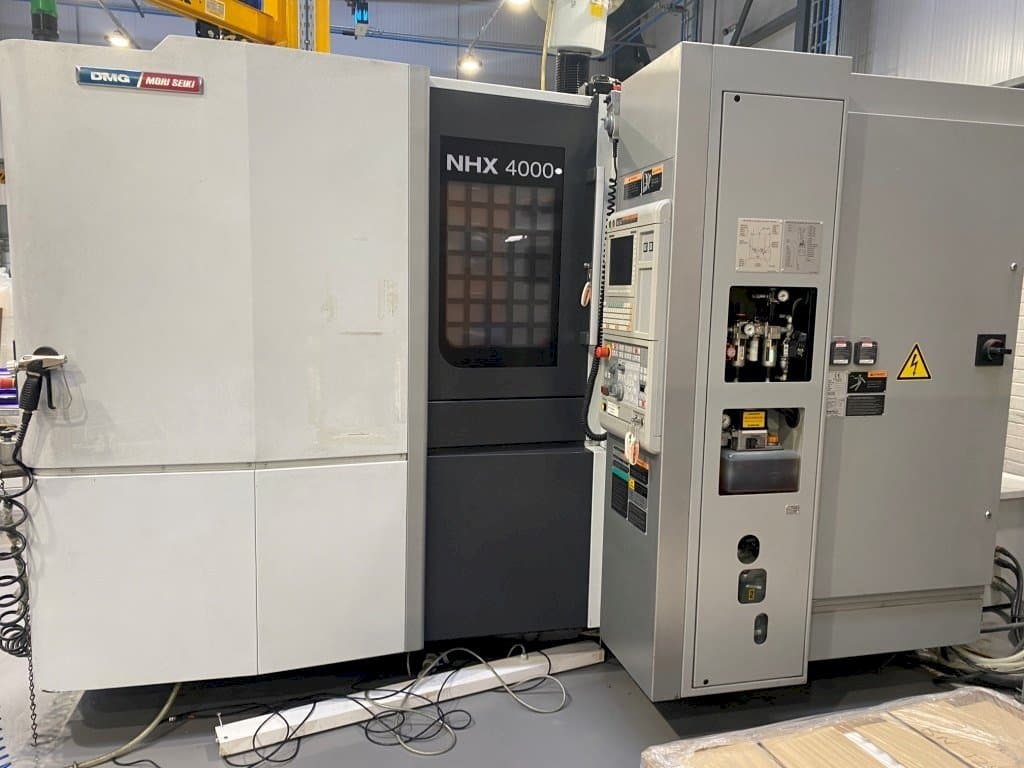 DMG Mori Seiki NHX4000 Mašinos vaizdas iš priekio