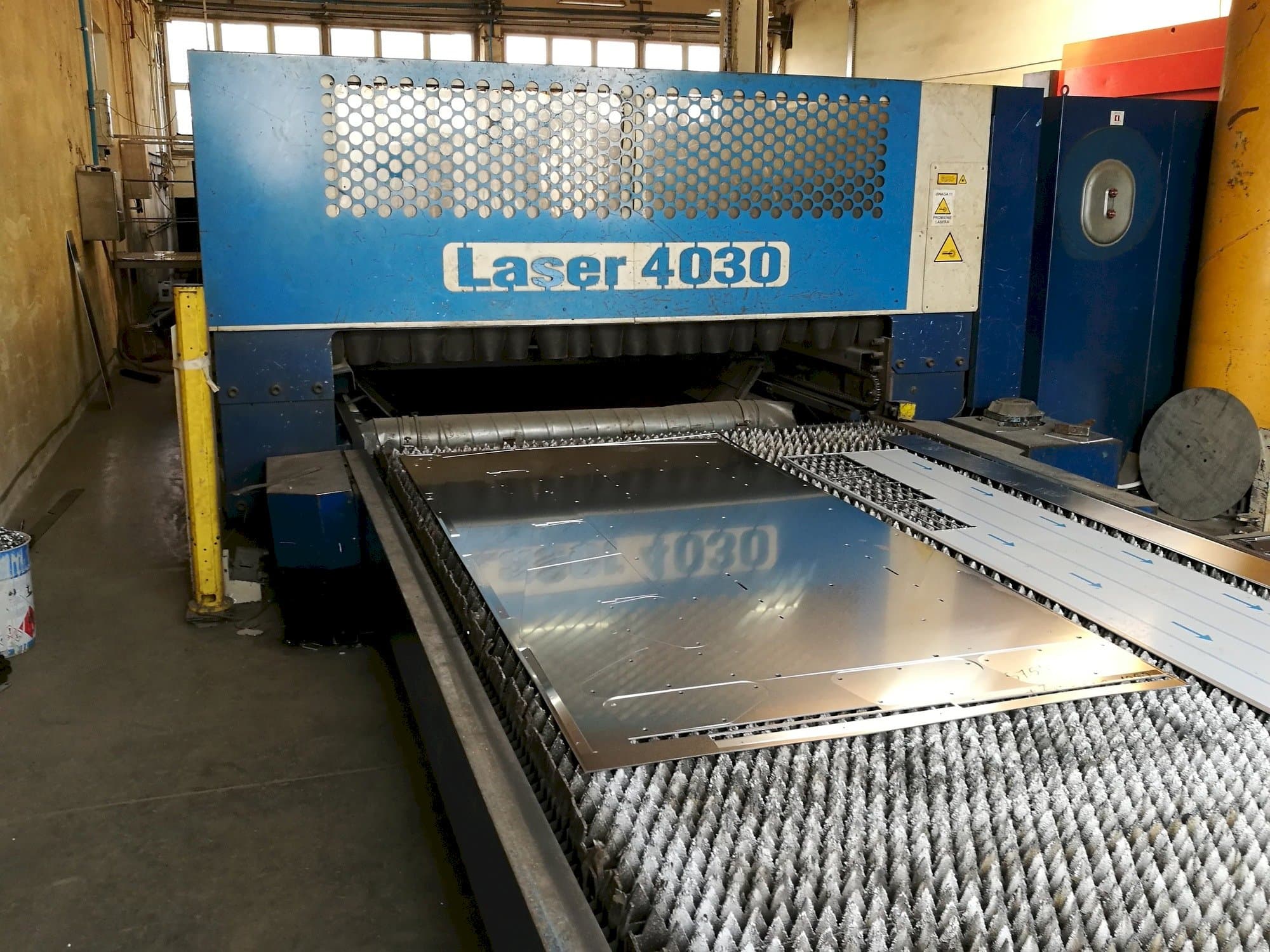 Trumpf Trumatic L4030 Mašinos vaizdas iš priekio