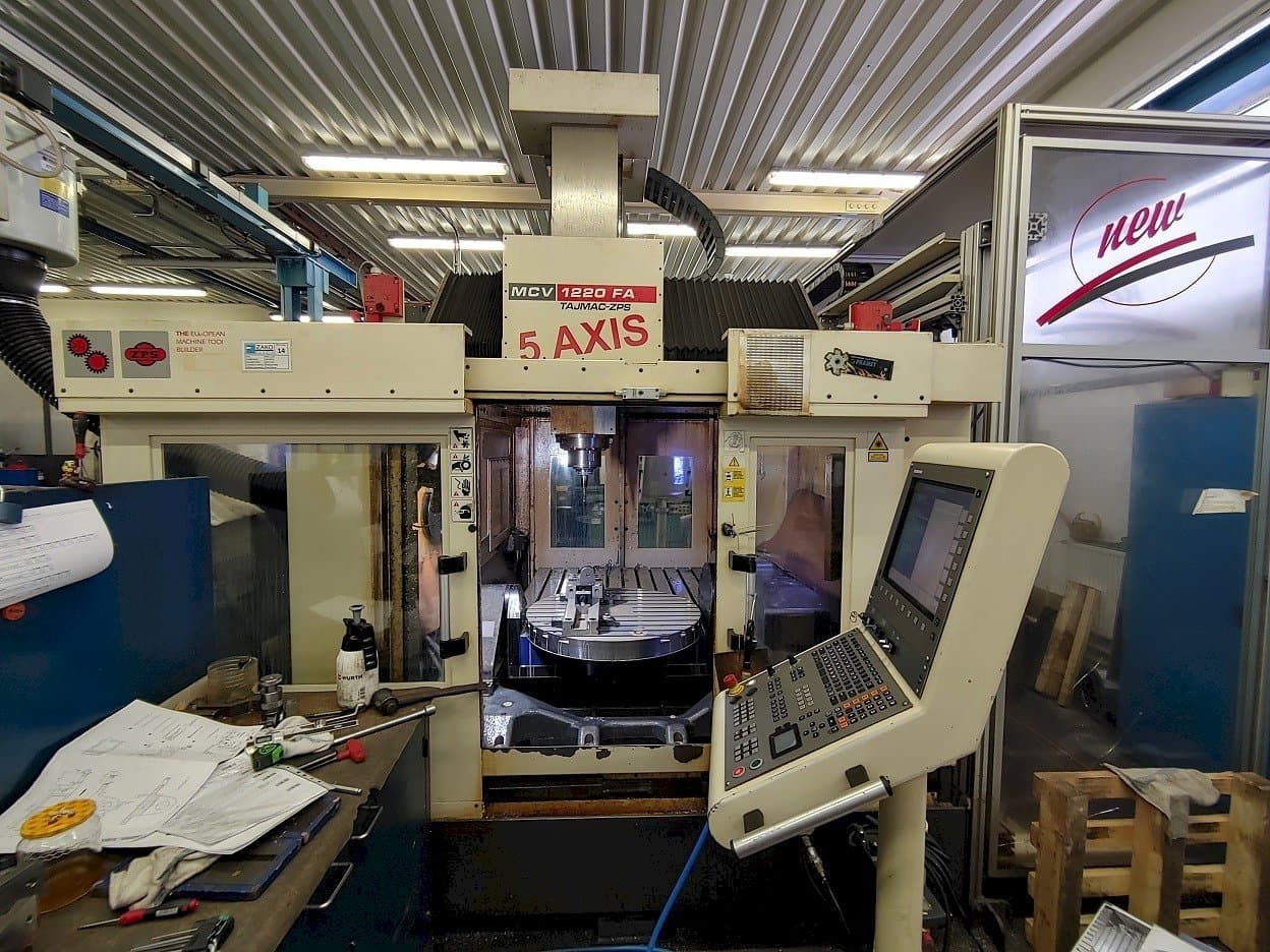 TAJMAC-ZPS MCV 1220 Mašinos vaizdas iš priekio