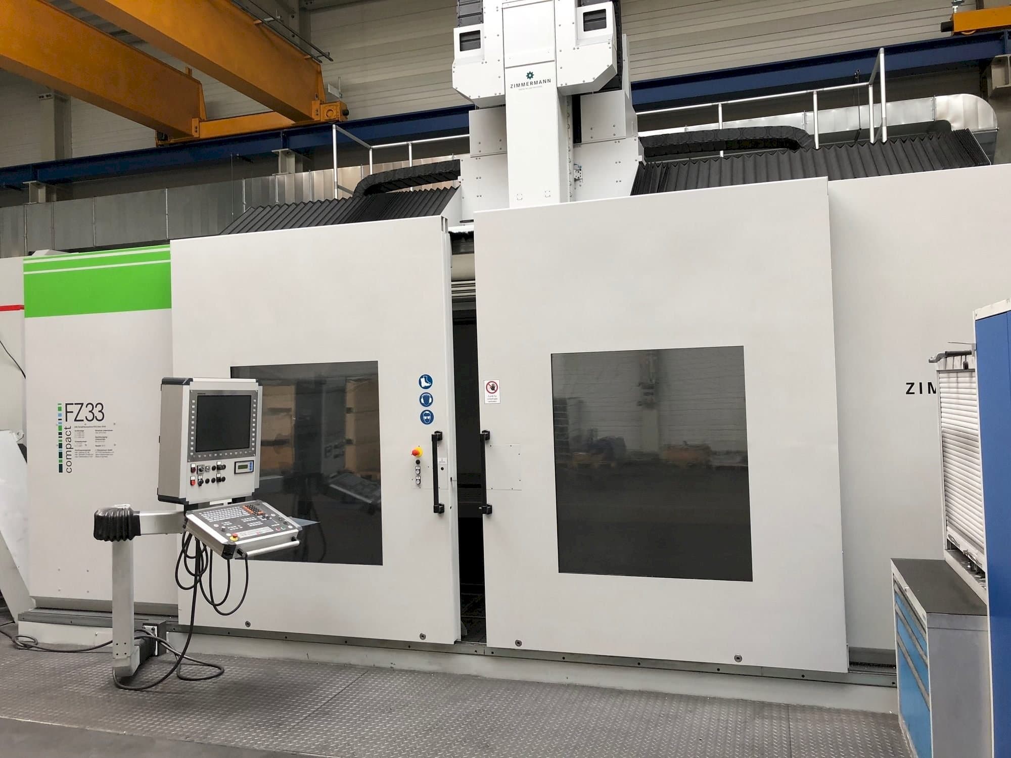 Zimmermann FZ33C Mašinos vaizdas iš priekio