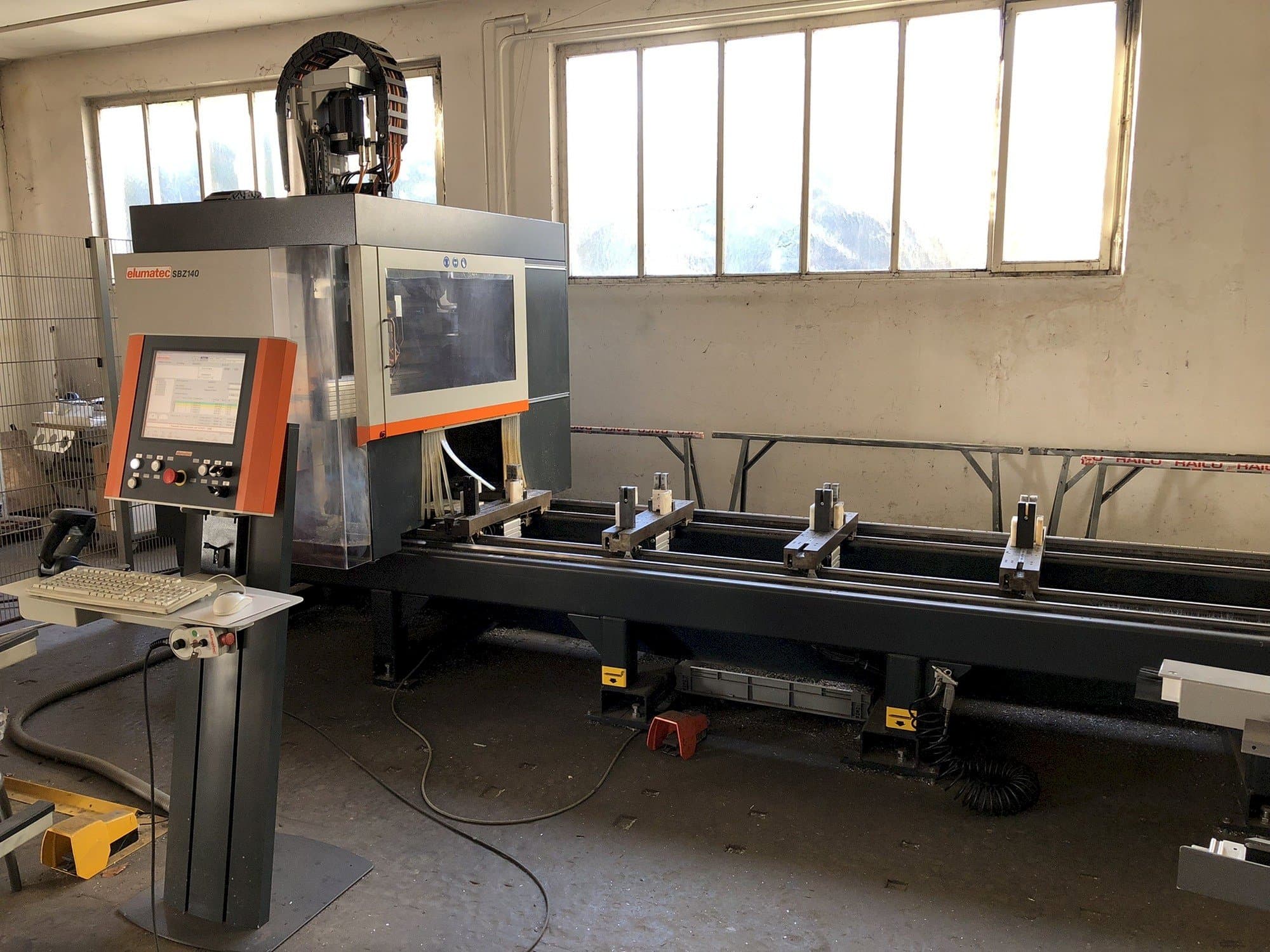 Elumatec SBZ 140/60 Mašinos vaizdas iš priekio