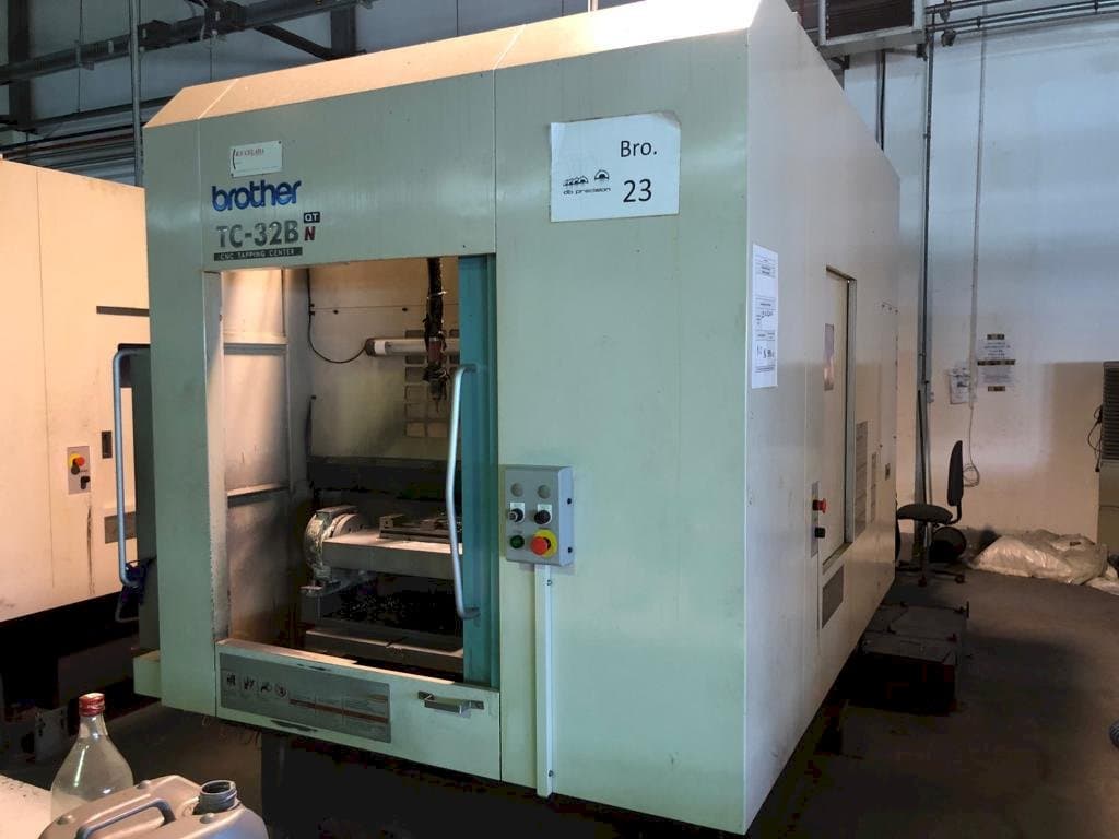 Brother TC 32B Mašinos vaizdas iš priekio