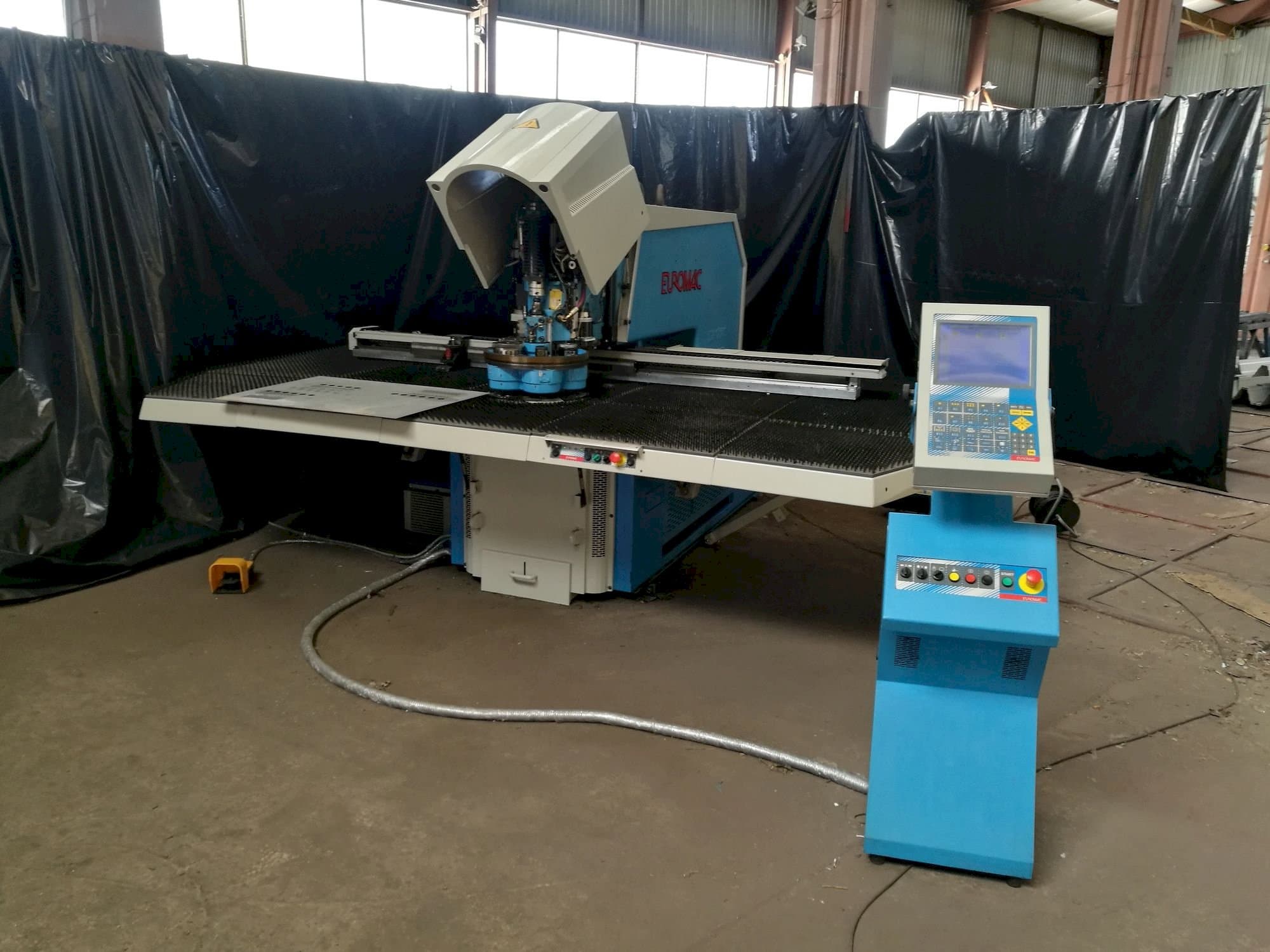 Euromac MTX INDEX Mašinos vaizdas iš priekio