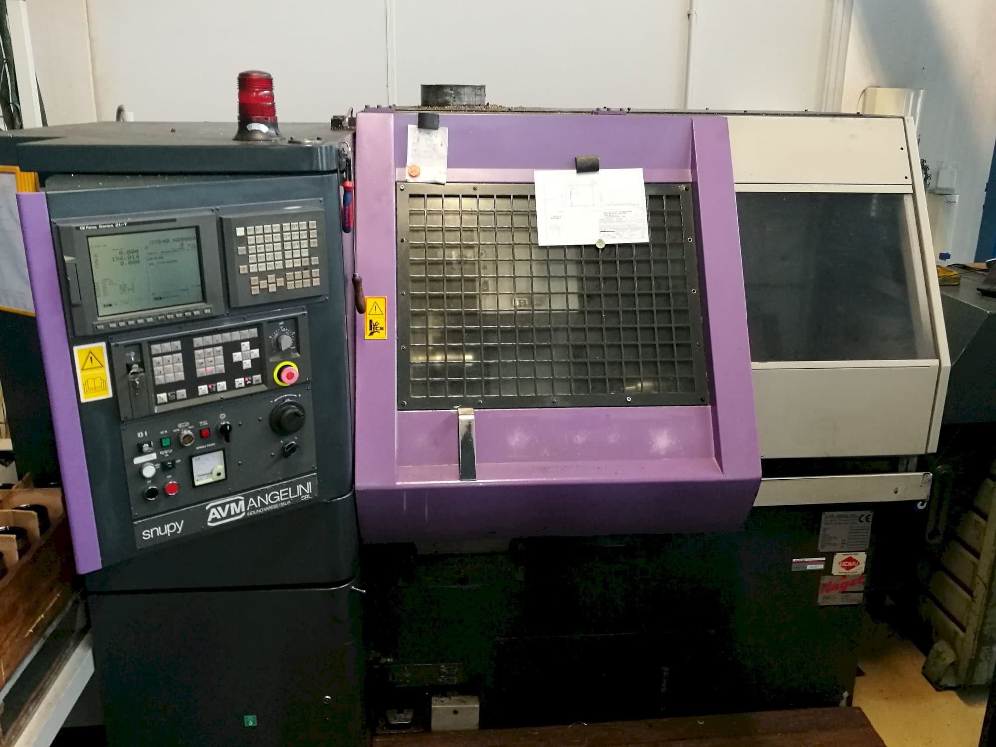 AVM Angelini Mašinos vaizdasSnupy 21TI iš priekio