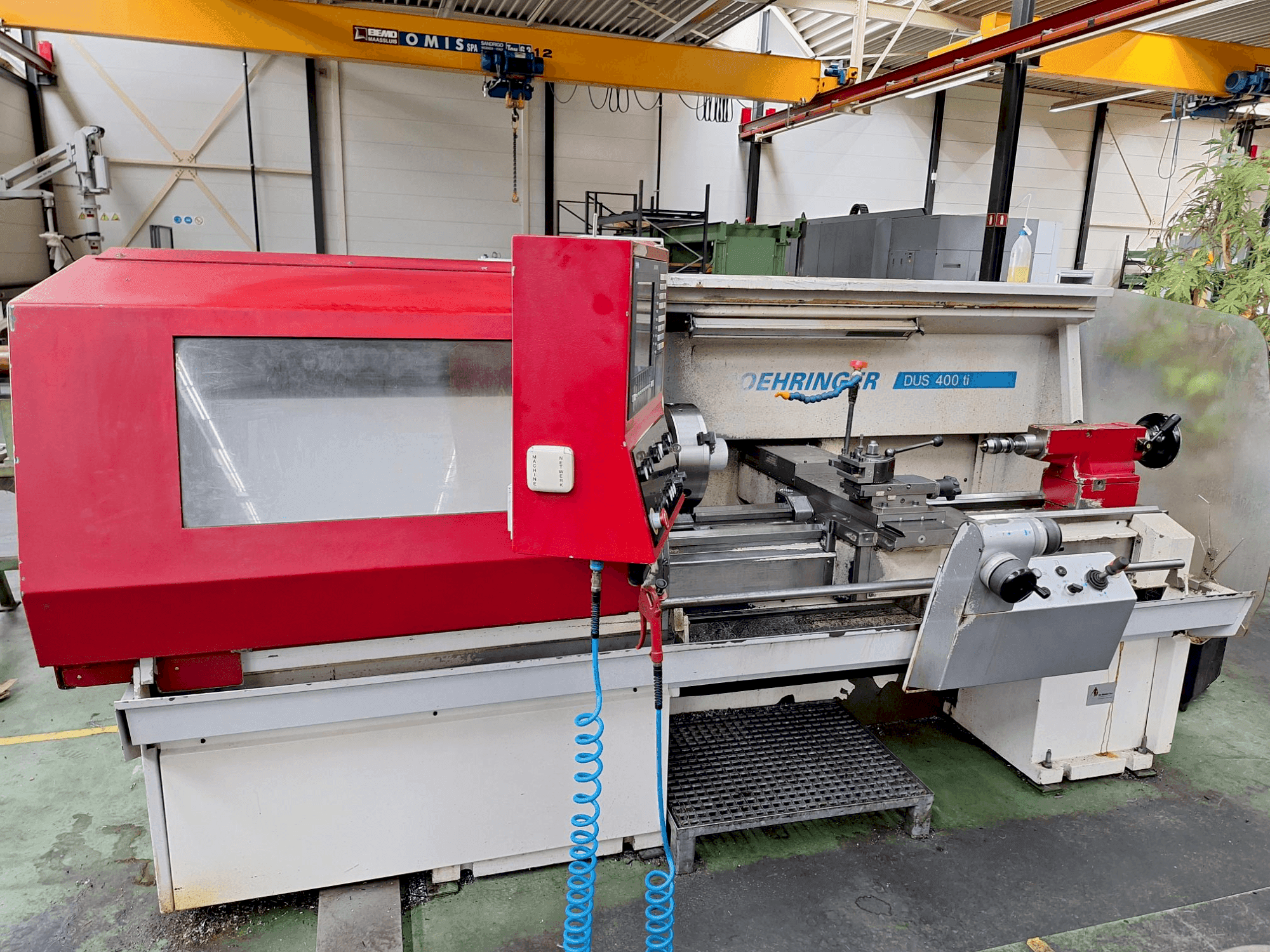 BOEHRINGER DUS 400 ti Mašinos vaizdas iš priekio