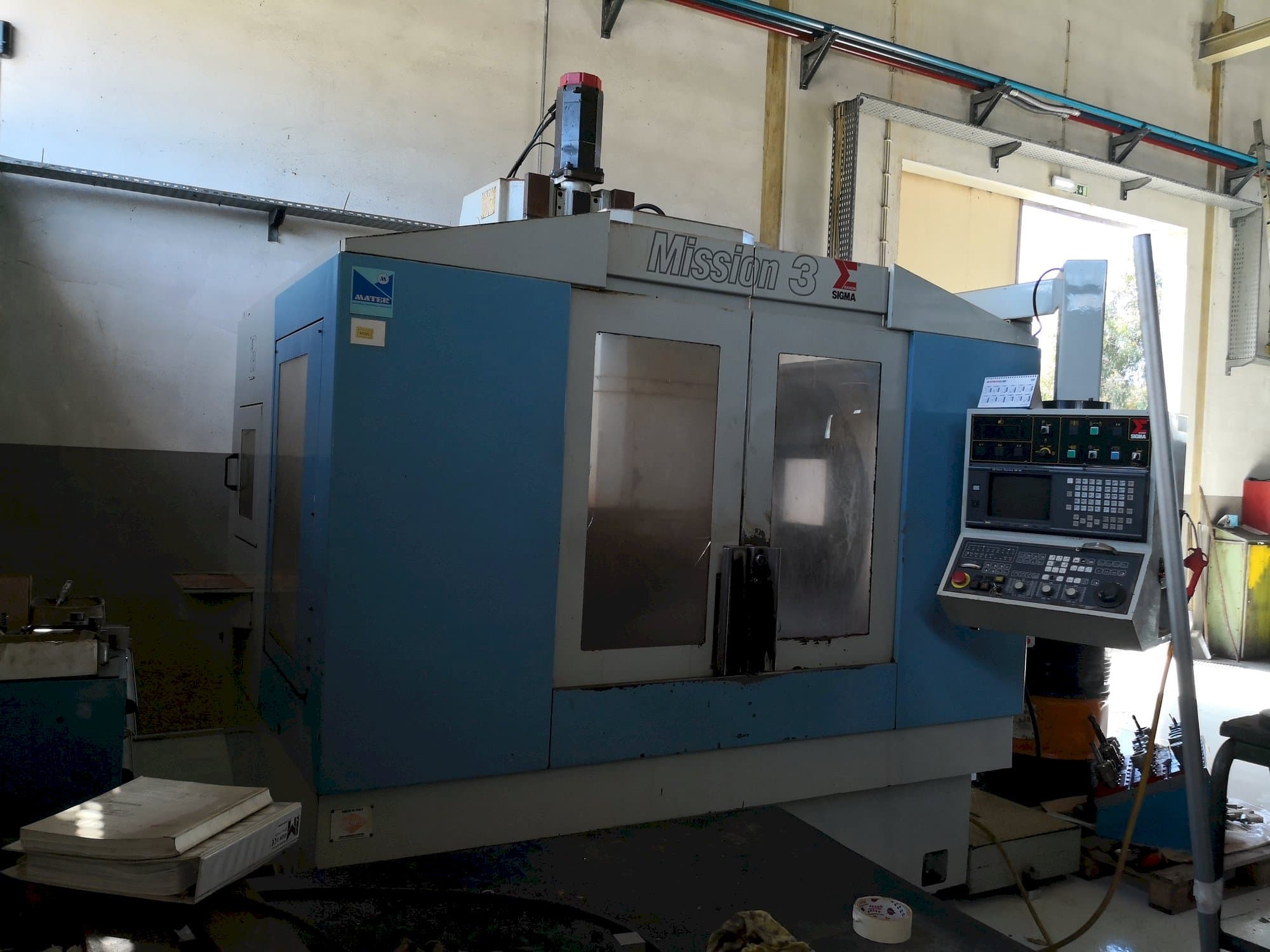 Sigma Mission 3 Mašinos vaizdas iš priekio