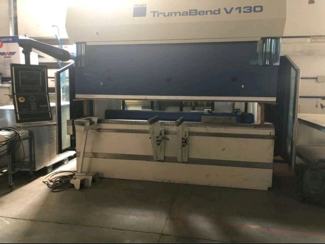 Trumpf TrumaBend V130 Mašinos vaizdas iš priekio