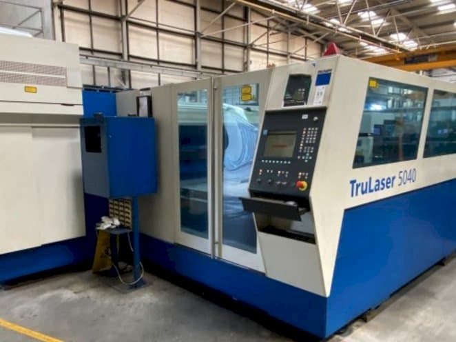 Trumpf TruLaser 5040 Mašinos vaizdas iš priekio