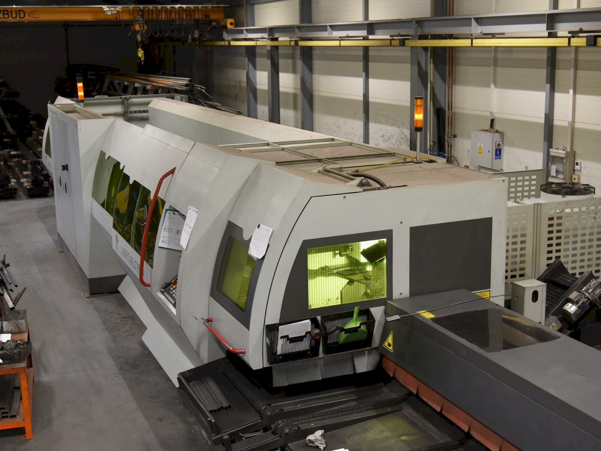 BLM ADIGE LaserTube LT Fiber Mašinos vaizdas iš priekio