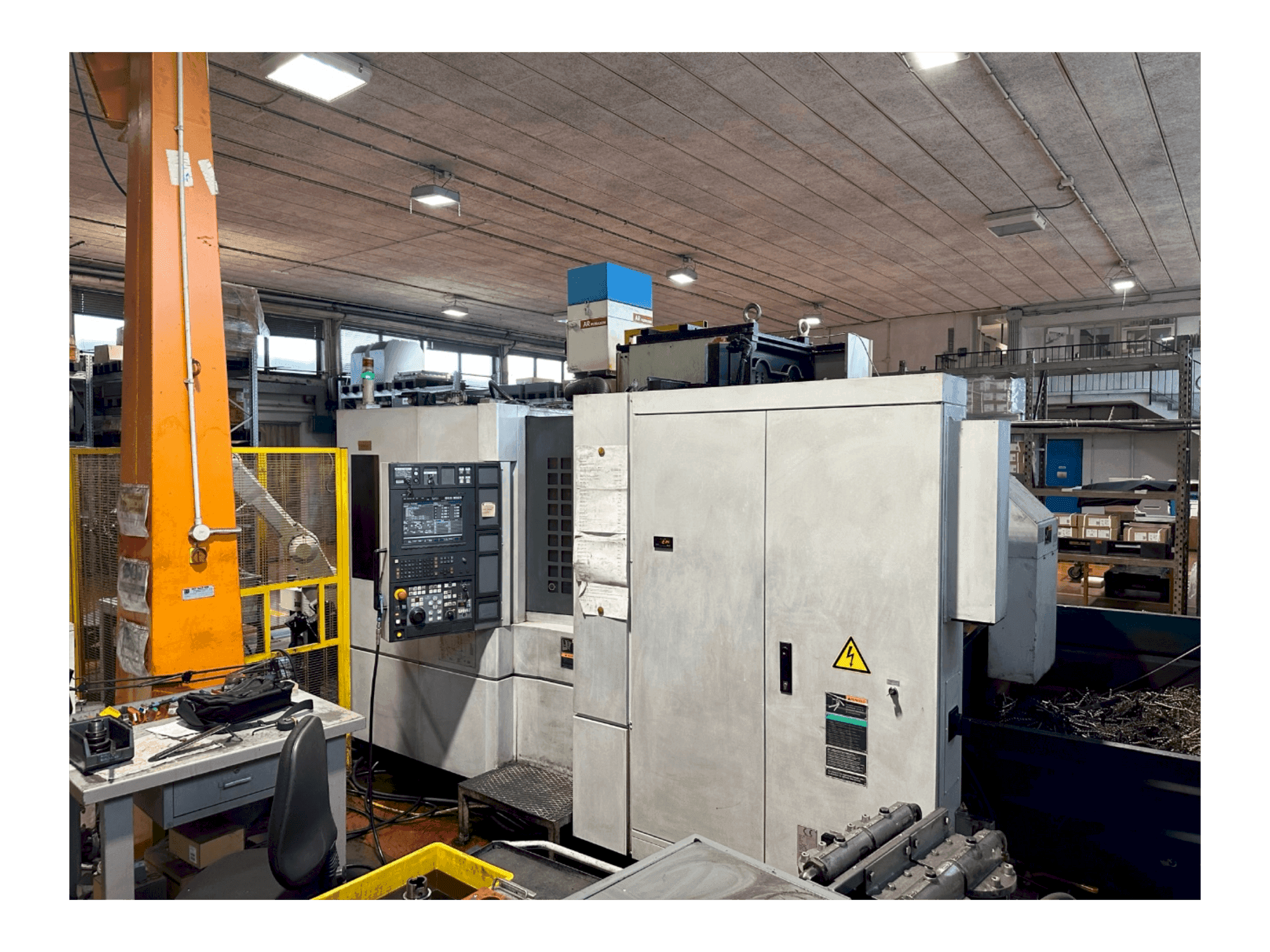 MORI SEIKI NH 4000 DCG Mašinos vaizdas iš priekio