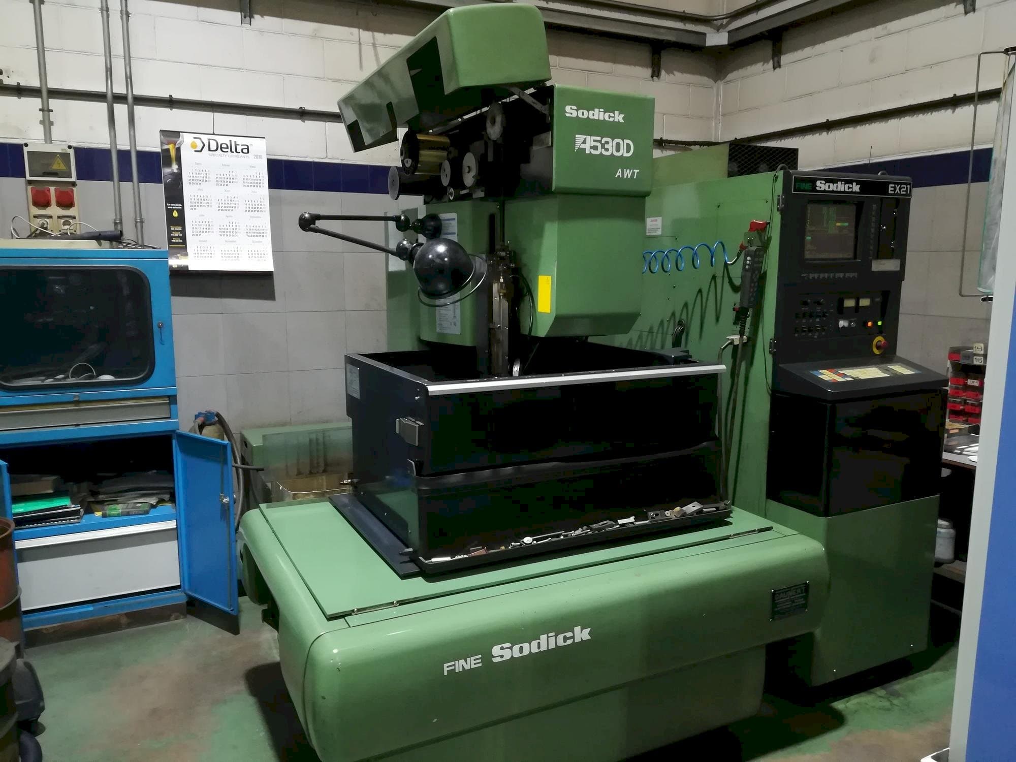 Sodick A-530D Mašinos vaizdas iš priekio