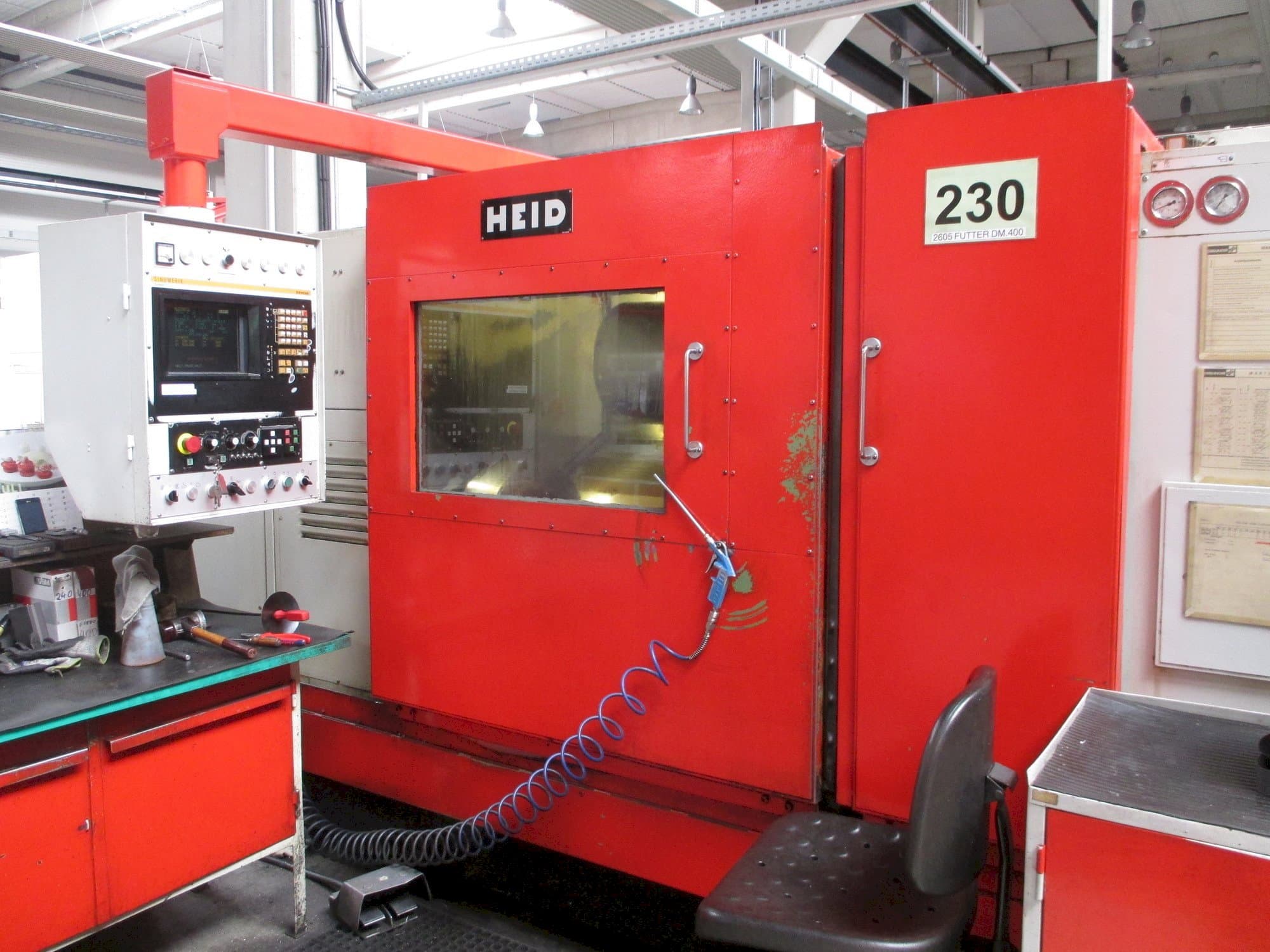 HEID SDM12-NCC Mašinos vaizdas iš priekio