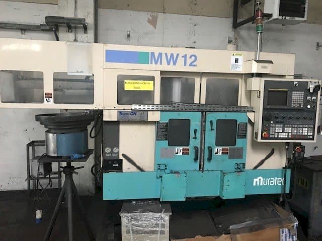 Muratec MW 12 CNC Mašinos vaizdas iš priekio