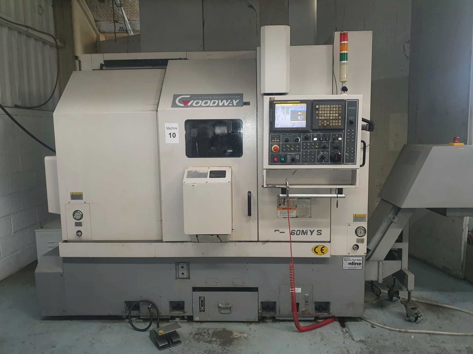 Goodway GS-260MYS Mašinos vaizdas iš priekio