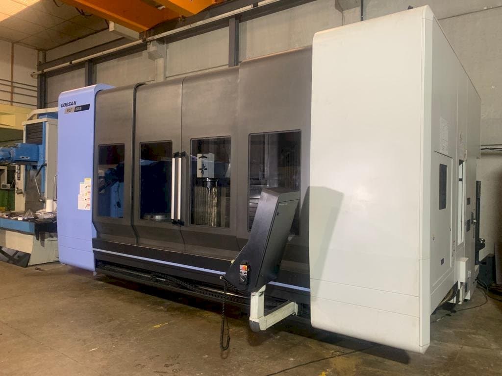 Doosan VCF 850 LSR Mašinos vaizdas iš priekio