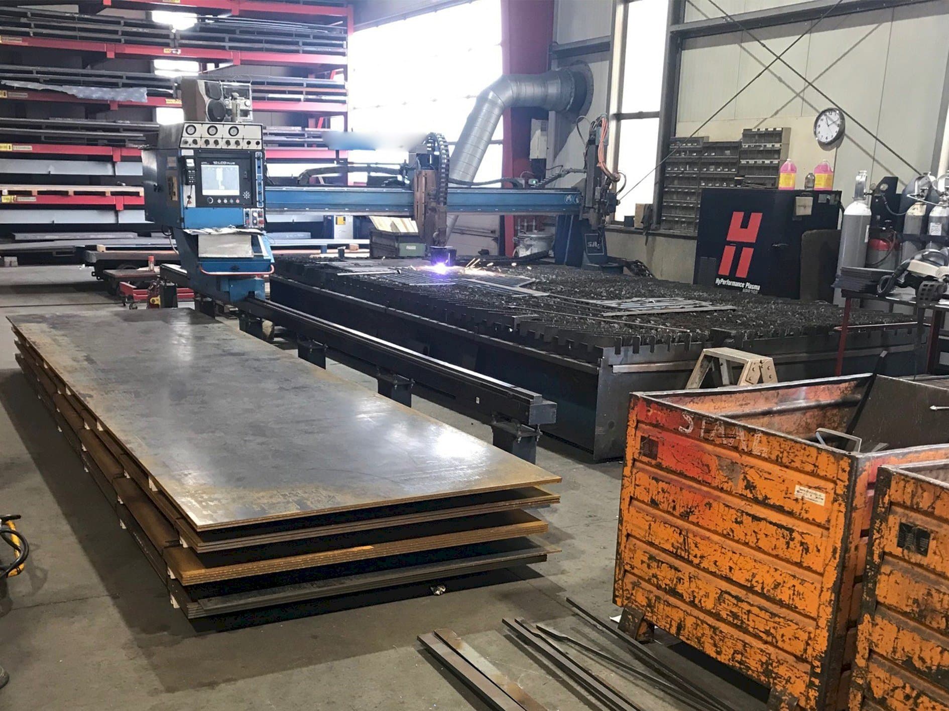 SAF Oxytome B30E Mašinos vaizdas iš priekio