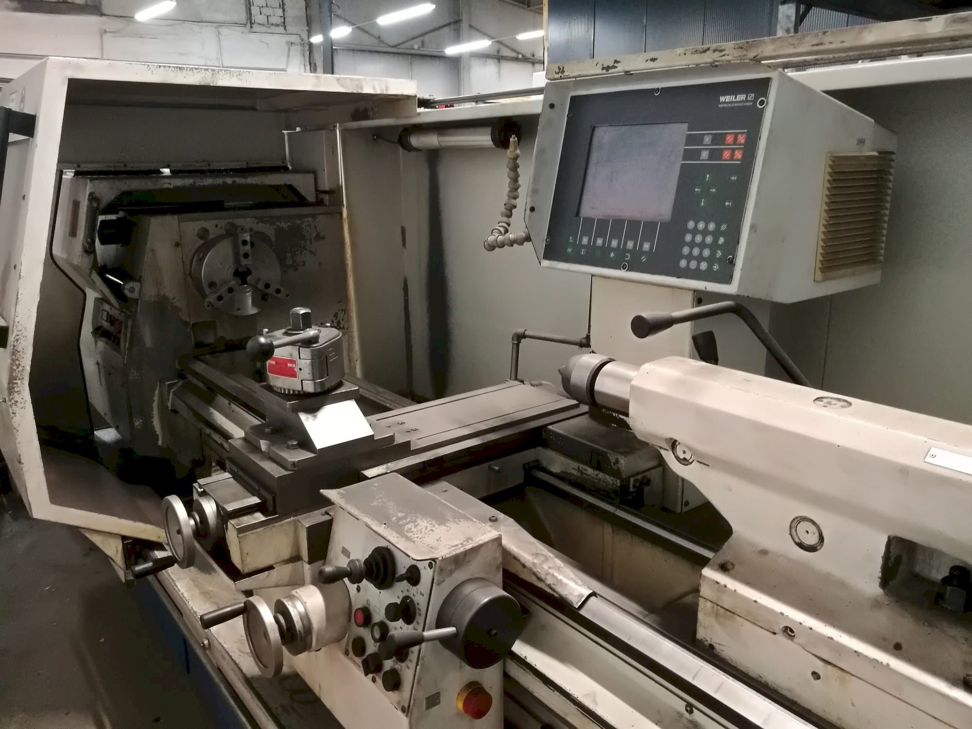 Weiler E50/2 Mašinos vaizdas iš priekio