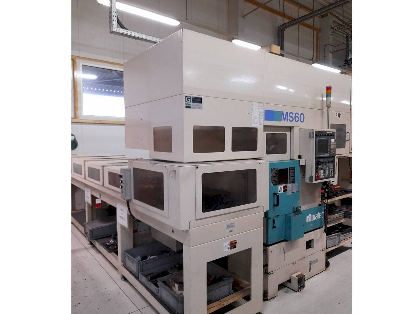 Muratec MS60 Mašinos vaizdas iš priekio