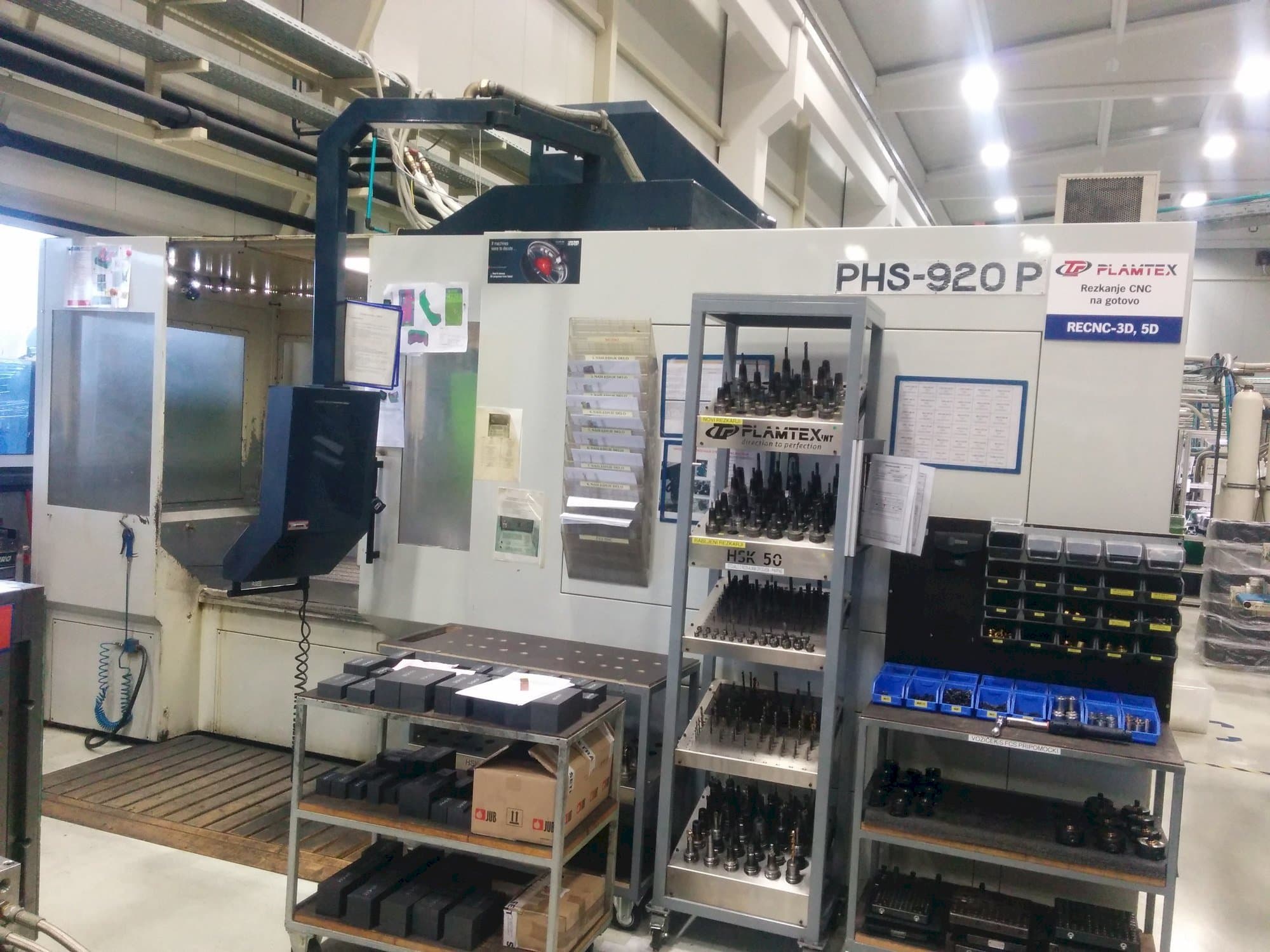 Parpas PHS 920P Mašinos vaizdas iš priekio