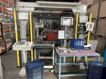 Transfluid DB 650 ST-SPS Mašinos vaizdas iš priekio