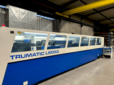 TRUMPF Trumatic L6050 Mašinos vaizdas iš priekio