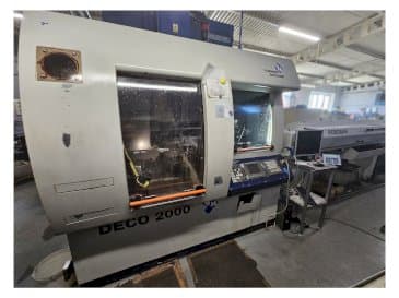 Tornos Deco 26 Mašinos vaizdas iš priekio