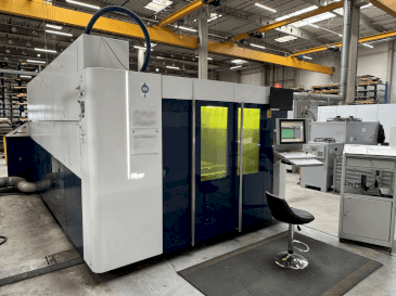 TRUMPF TruLaser 5030 Fiber Mašinos vaizdas iš priekio