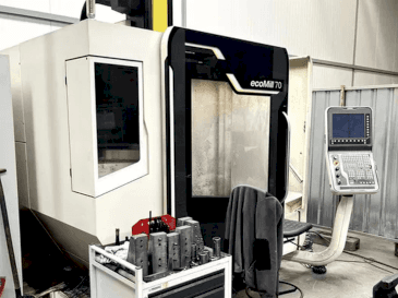 DMG MORI ecoMill 70 Mašinos vaizdas iš priekio