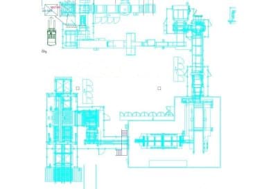 TORWEGGE TG2 Parquet production line Mašinos vaizdas iš priekio
