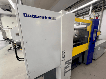 Battenfeld TM 1600/1000 Mašinos vaizdas iš priekio