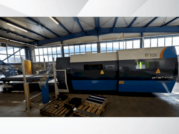 Prima Power PLATINO FIBER Mašinos vaizdas iš priekio