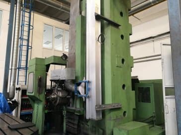 TOS WHN 130 Mašinos vaizdas iš priekio