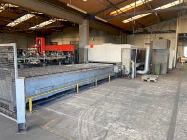 Bystronic BySprint Fiber 6520 Mašinos vaizdas iš priekio