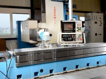 Soraluce Soramill SL 4000 Mašinos vaizdas iš priekio