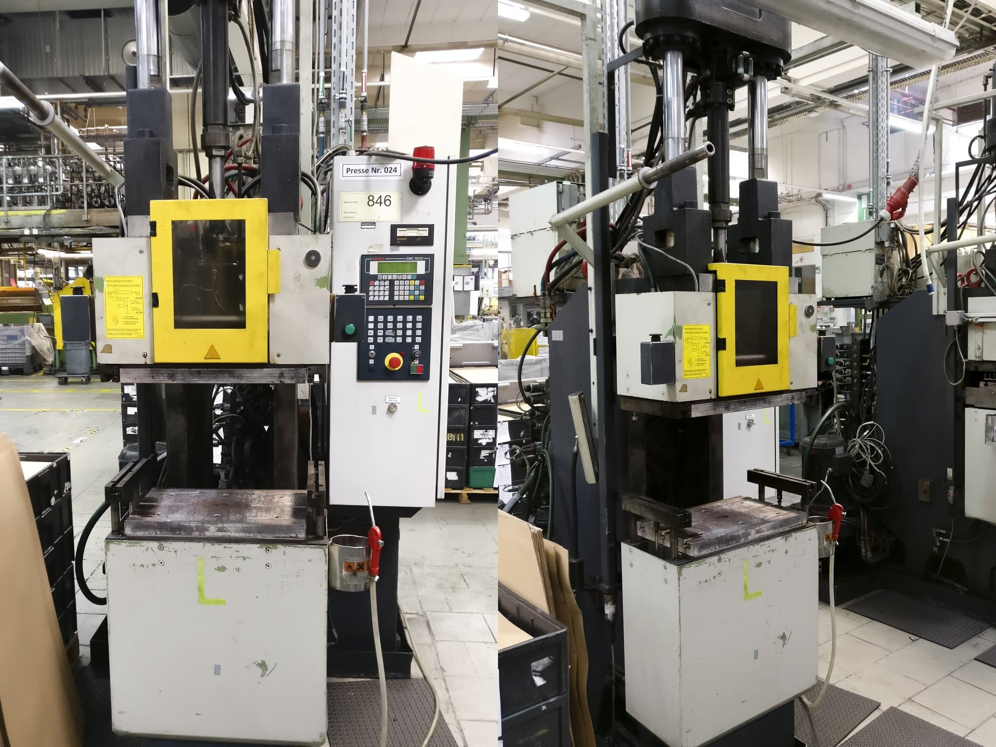 Kloeckner Desma 956.050 Mašinos vaizdas iš dešinės pusės