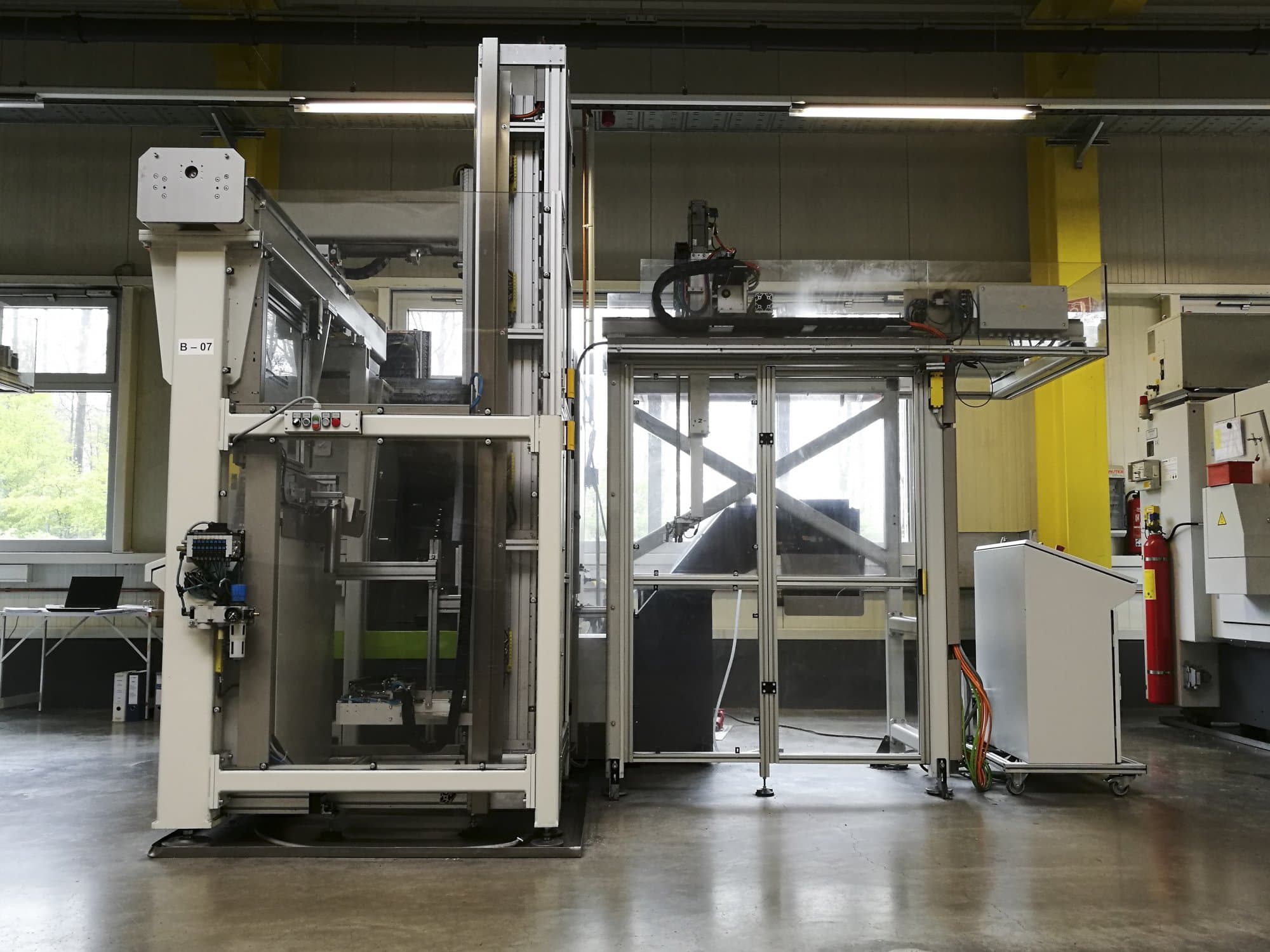 Benzinger GOFuture-B1 Mašinos vaizdas iš priekio