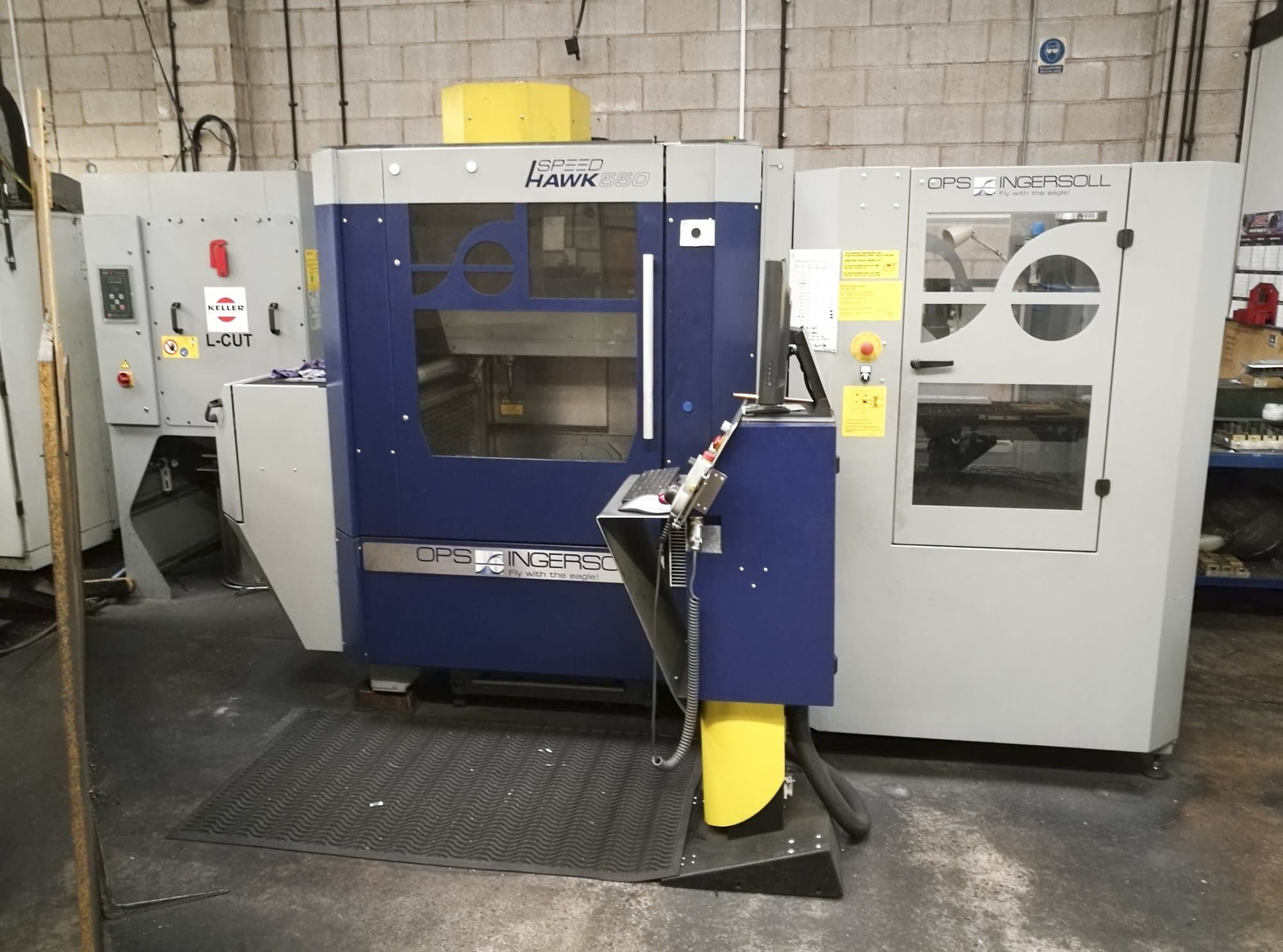 OPS-INGERSOLL Speed Hawk 550 Mašinos vaizdas iš priekio