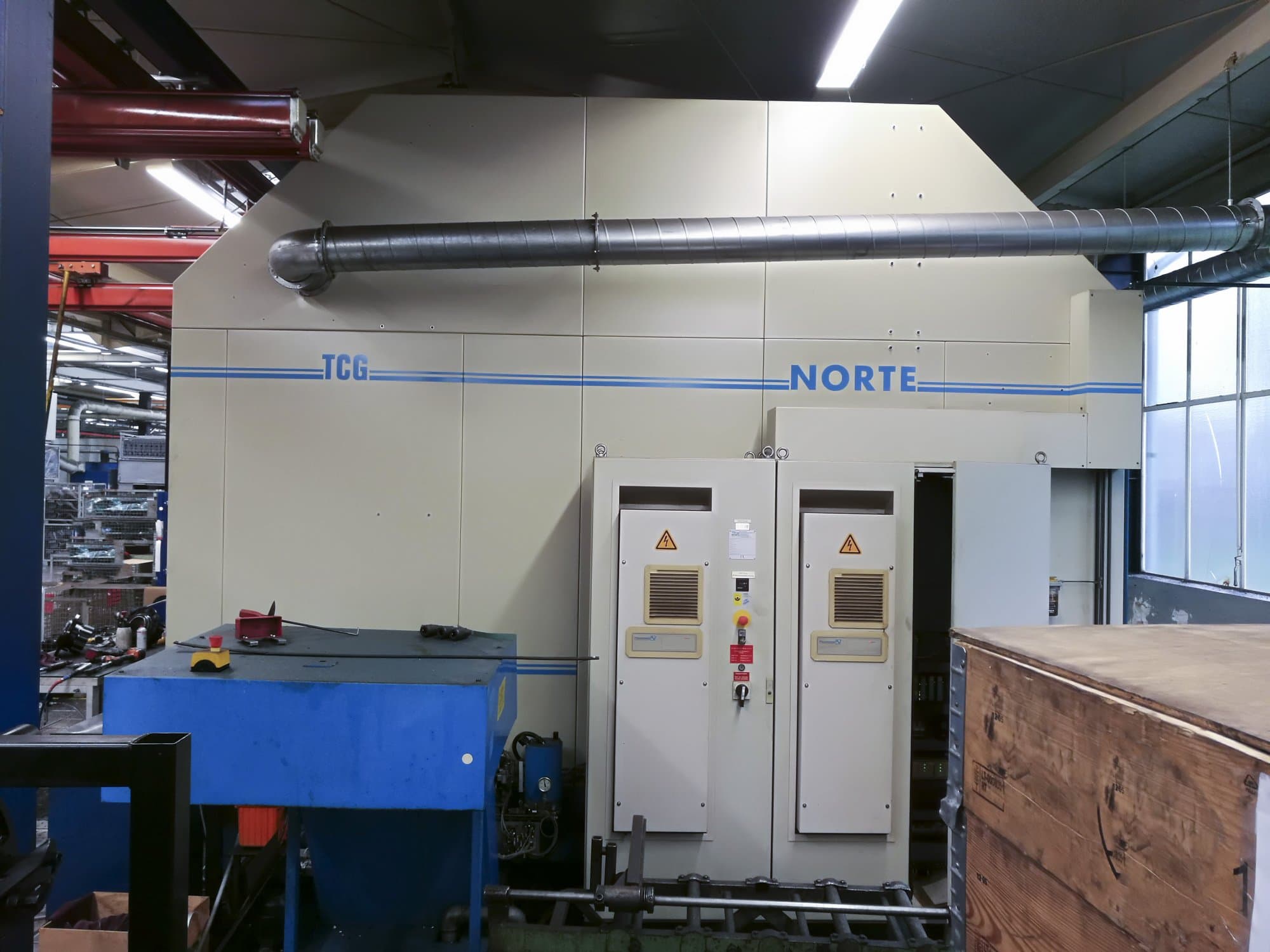 NORTE VHS 630 Mašinos vaizdas iš priekio