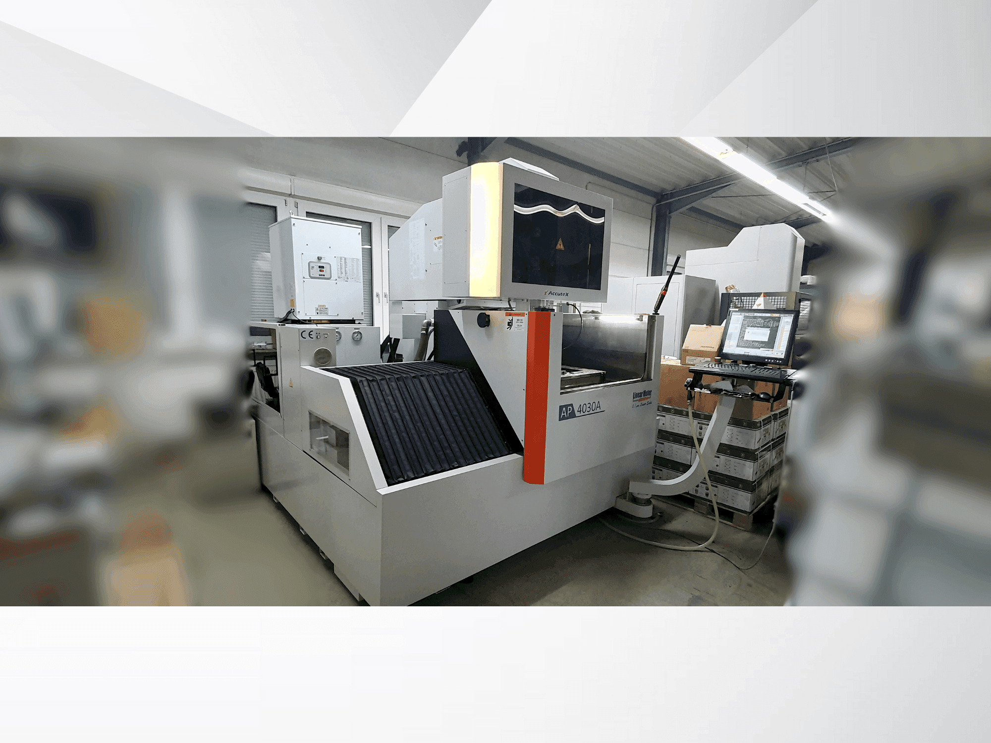 AccuteX AP 4030A Mašinos vaizdas iš priekio