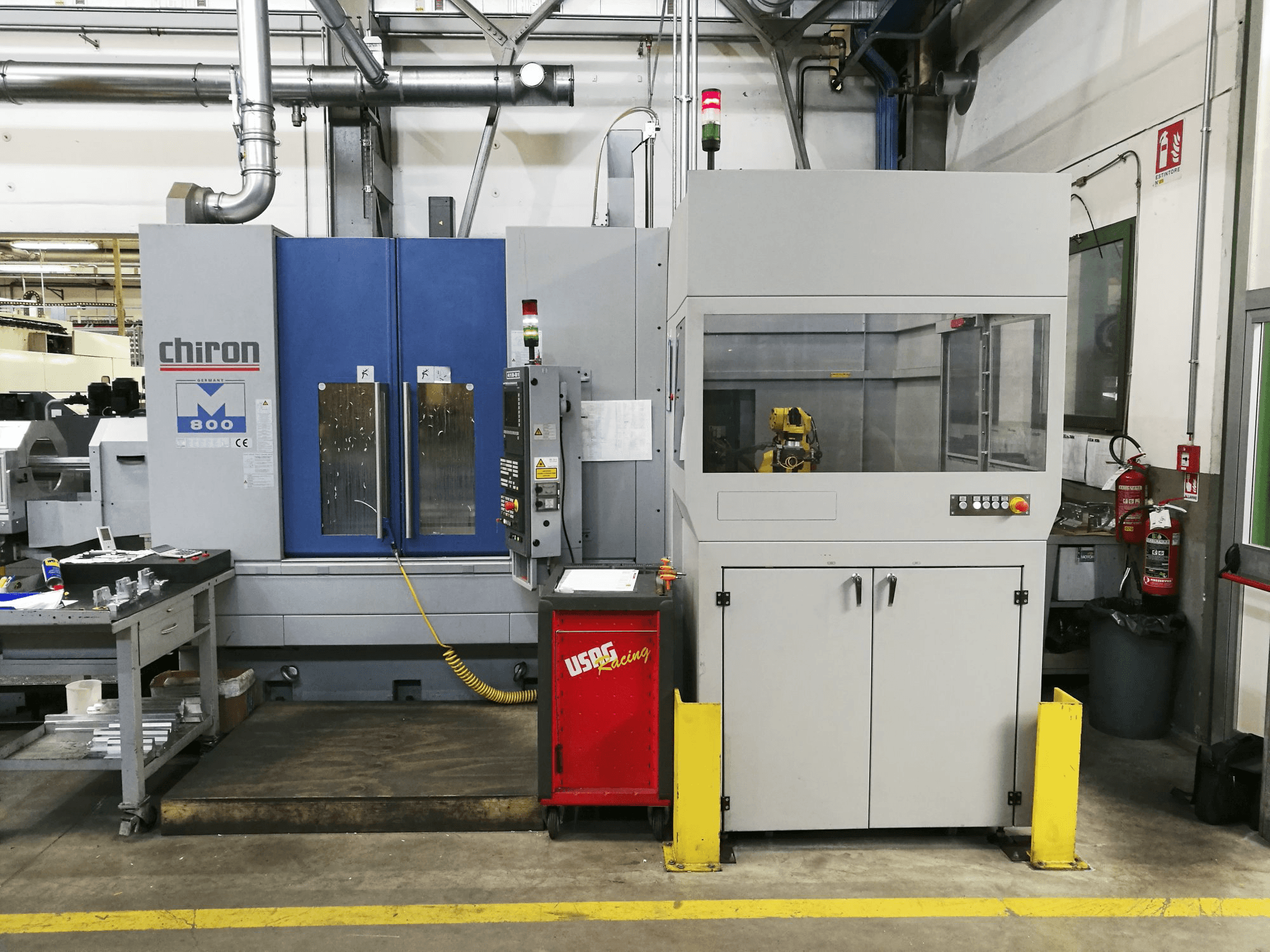 Chiron Mill-800 FA Mašinos vaizdas iš priekio