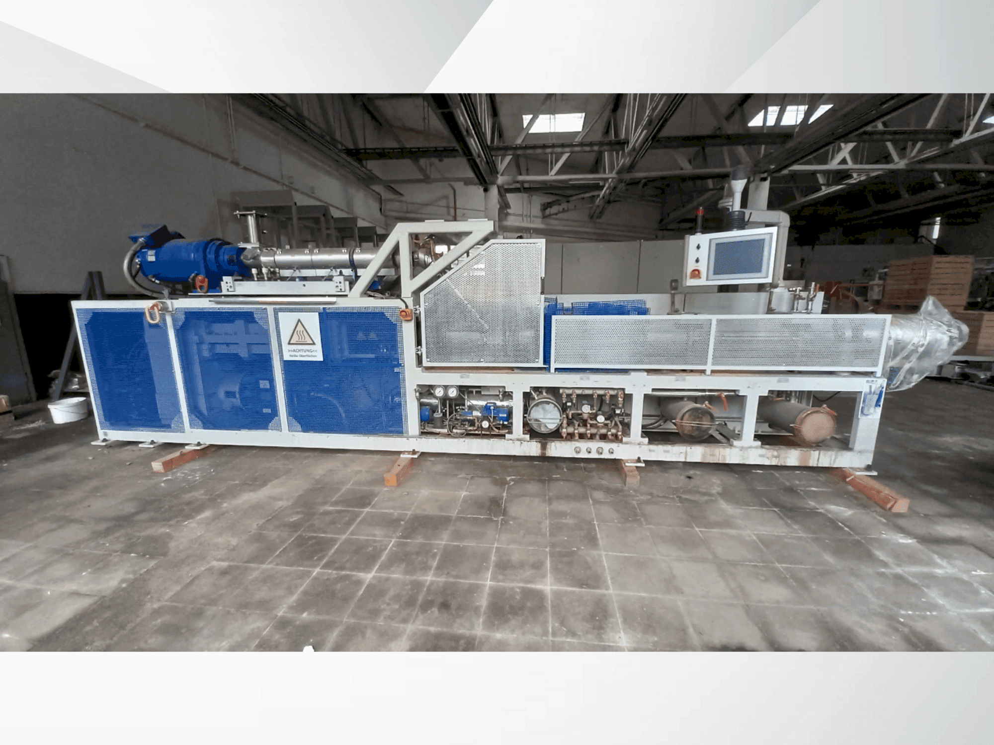 REIFENHÄUSER BI Trudes 115 Mašinos vaizdas iš priekio