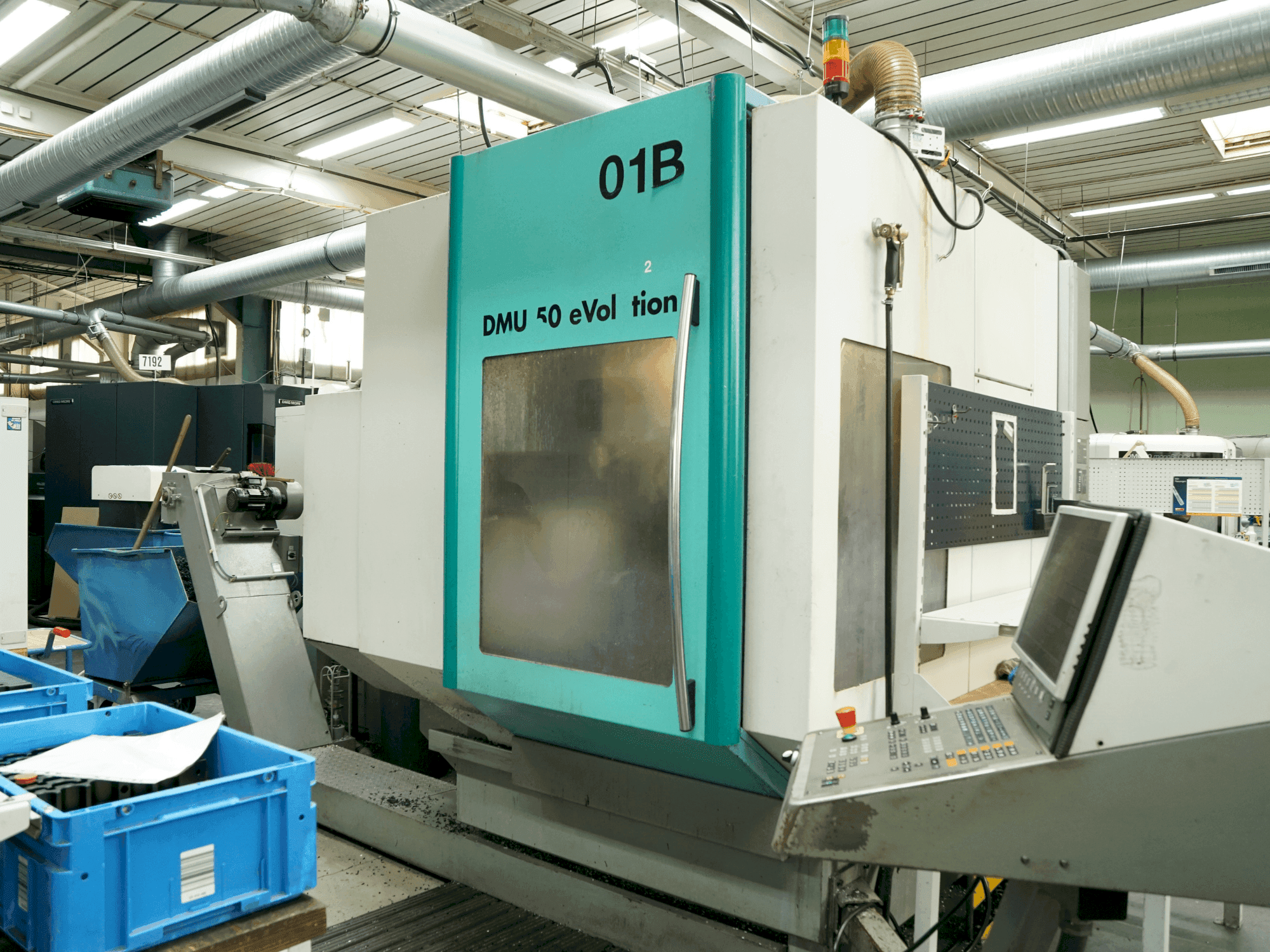 DECKEL MAHO DMU 50 Evolution (2000) Mašinos vaizdas iš priekio