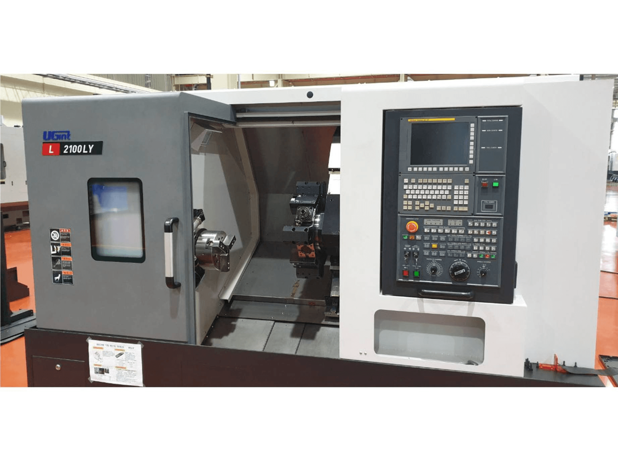 UGINT L2100LY Mašinos vaizdas iš priekio